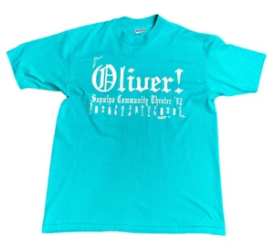 Vintage 90’s Oliver Sapulpa Community Theater 1992 Single Stitch T-Shirt Size XL - Bild 1 von 5
