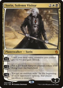 Sorin, Solemn Visitor - x4 - Khans Of Tarkir - EX/NM M202 4RCards - Picture 1 of 1