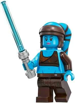 LEGO Star Wars Aayla Secura Minifigure Jedi sw0833 75182 Republic Fighter Tank - Image 1 of 2