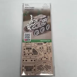 UGears Puzzle in Legno 3D Mars Rover Buggy STEM Scienza Spazio Esterno Nuovo Sigillato - Foto 1 di 5