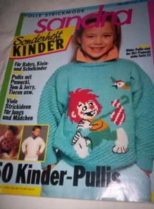 Sandra - 50 Kinder Pullis - Handarbeits-Zeitschrift, Sonderheft mit Anleitungen - Bild 1 von 2