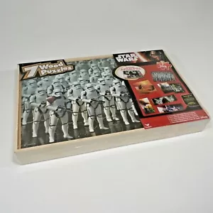 New 2015 STAR WARS Cardinal Disney Lucasfilm Ltd. 7 Pack Wood Puzzles Sealed - Picture 1 of 6