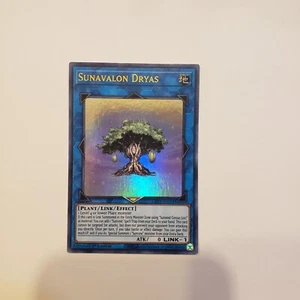 Sunavalon Dryas 1st Edition Holo Holographic Yugioh Card TCG Game - Bild 1 von 2