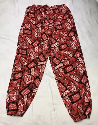 Vintage NBA Chicago Bulls Michael Jordan Pajama Pants men Lagre Cover