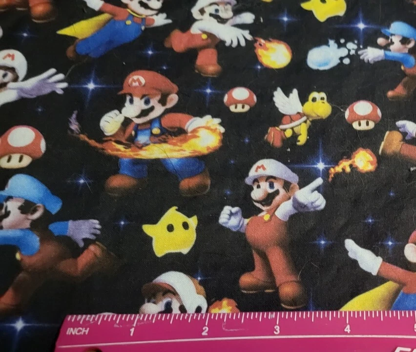 Mario Bros Space Сделанная на заказ Конструкция, Сварщик, Трубопроводчик, Байкерская Шляпа - Изображение 1 из 1