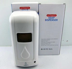 2 Automatic Foam Soap Dispenser Touchless Sanitizer Wall Mount 1000 ml Adjust - Picture 1 of 4