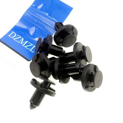 8mm Hole Front Bumper & Radiator Support Retainer Clip For Nissan Pack Of 20 - Image 1 of 4