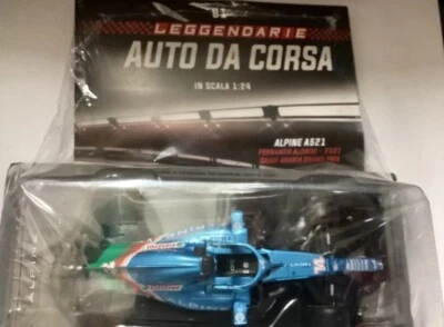 Le Grandi Formula1 1:24 ALPINE A521 FERNANDO ALONSO 2021 SAUDI ARABIA GRAND PRIX - Immagine 1 di 4