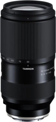 Tamron A069 50-300mm F/4.5-6.3 Di III VC VXD Ultra Multi-Tele Zoom Black New - Image 1 of 3