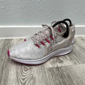 Nike Air Zoom Pegasus 36 Athletic Lightweight Comfort Pink Accents 8.5 - Picture 1 of 8