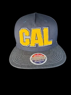 Zephyr NCAA California Golden Bears Original Snapback Hat New Flat Bill - Image 1 of 4