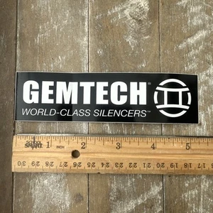 Calcomanía adhesiva silenciadores clase mundial GEMTECH - Imagen 1 de 1