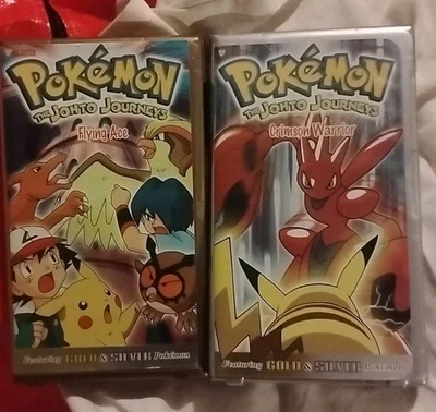 Pokemon "The Johto Journeys". Crimson Warrior & Flying Ace (Very Good Condition) - Image 1 of 4