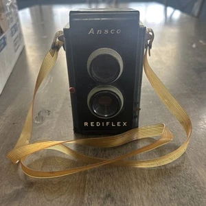 Vintage ANSCO REDIFLEX Camera with shoulder Strap ~ Untested - Picture 1 of 14