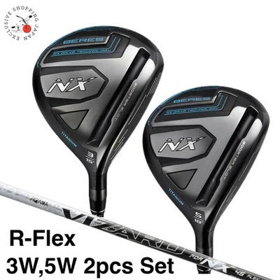 Honma BERES NX Fairway Wood 3W,5W 2pcs Set VIZARD for NX 45 Graphite RH R-Flex - Image 1 of 4