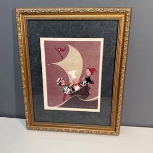 Vernon Grant Signed Original Print "Rub-a-dub-dub" Famous Illustrator Imps - Picture 1 of 2