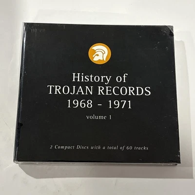 History of Trojan Records, Vol. 1 (1968-1971) 2 CD HardBack Set - NEW & SEALED Foto 1 de 4