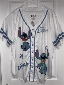 Disney Lilo And Stitch Trouble Maker Ohana Maglietta Baseball Maglietta Donna 3XL - Foto 1 di 5