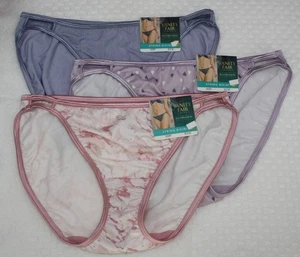 NUEVO CON ETIQUETAS Conjunto/3 VANITY FAIR ILUMINACIÓN CUERDA BIKINI 18108 ROMANCE AZUL SUSURRO H - Imagen 1 de 5