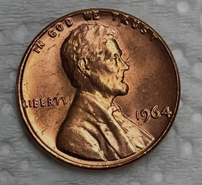 1964 P   Lincoln Memorial Cent BU/ MINT GEM - Image 1 of 4