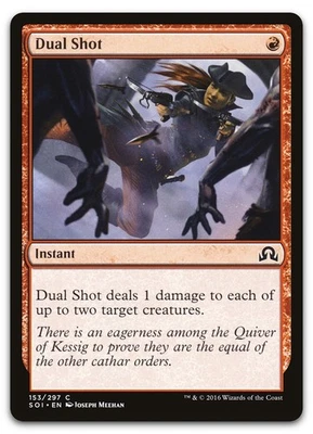 Dual Shot #153 (LP) Shadows over Innistrad SOI Magic MTG - Image 1 of 2