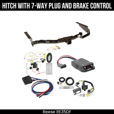 Hitch Tow PKG+ Brake Control For 04-06 Lexus RX330 07-09 RX350 33075 2" Receiver - Image 1 of 4