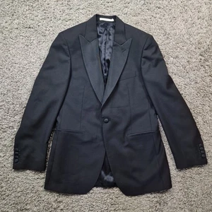 Hackett Dinner Sakko Herren 38 Regular Schwarz Smoking Blazer - Bild 1 von 11