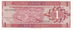Antilles Néerlandaises 1970 billet neuf de 1 Gulden pick 20 UNC Uncirculated - Afbeelding 1 van 2