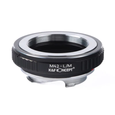 K&F Concept M42-L/M M42 Lens to Leica M Series Camera Body Lens Mount Adapter  - Image 1 of 4