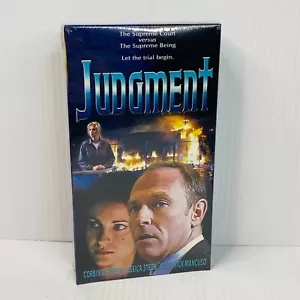 Judgment VHS 2001 NEW Mr. T Cobin Bensen Jessica Steen Legal Court Drama - Imagen 1 de 7