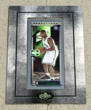 2003-04 Topps #128 David West Rookie Matrix Minis Double Double Framed