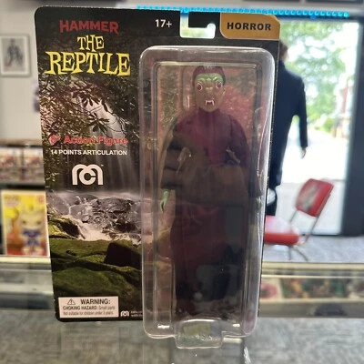 Figura de acción MEGO Monsters The Reptile 8" Hammer Films (2021) Horror Wave 13 Foto 1 de 4