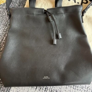 APC Recycled Leather Black 2way Shoulder Nino Tote Bag Women's Used - Picture 1 of 3