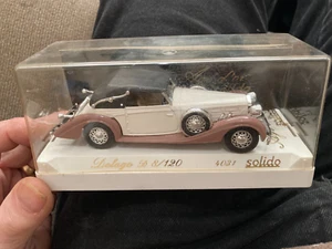 NEW SOLIDO 1:43 DELAGE D8/120 CONVERTIBLE - WHITE 4021 - Picture 1 of 3