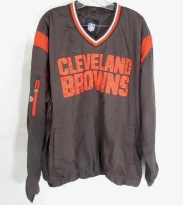 G-III Cleveland Browns Cortavientos Talla XL NFL Pullover Marrón Naranja Foto 1 de 3