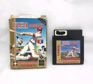 De colección RBI Béisbol - Auténtico Cartucho Nintendo NES En Caja - ¡Probado y Funciona! - Imagen 1 de 6