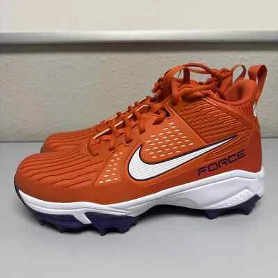 Nike Force Savage Pro 3 Shark Clemson Tigers Size 11.5 Football Cleat FJ5749-801 - Image 1 of 4