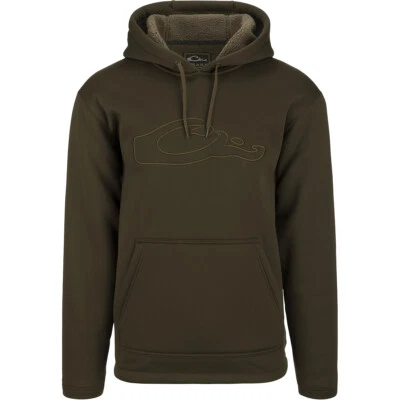 Drake Waterfowl Men's LST Silencer Fleece Lined Hoodie - Image 1 of 4