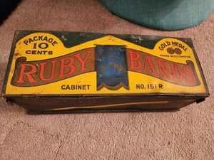 Old Tin Display Cabinet Eberhard Faber Pencils + Panama Pacific Exposition - Picture 1 of 9
