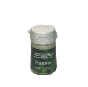 Glow In The Dark Paints by SpaceBeams Bright Green 20ml (Damaged Packaging) - Picture 1 of 2