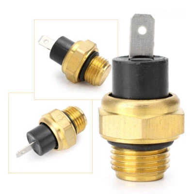 For Honda VT600 VT750 VT1100T C VTX1300 VTX1800 Street Bike Radiator Fan Switch Foto 1 de 4