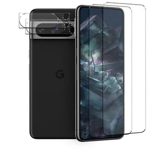 Schutzfolie für Google Pixel 8 Pro Display Schutzglas 2x Kamera folie glas - Bild 1 von 7