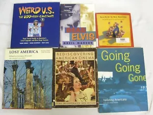 Americana 6 Bücher seltsam US Kitsch Goldenes Zeitalter Kino tot Elvis verloren Amerika - Bild 1 von 7