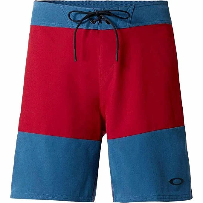OAKLEY 18 PULGADAS BOARDSHORTS SÓLIDOS #482410 6B6 Ensign azul claro brezo TALLA 30 Foto 1 de 1
