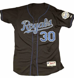 2004 GAME WORN USED RUBEN GOTAY ROOKIE KANSAS CITY ROYALS ALT JERSEY 46 - Picture 1 of 14