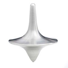 Inception Zinc Alloy Silver Totem Classic Accurate Top Gyro Key Ring(Color J8G9