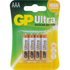 Gp 24Auc4  1.5V Ultra Alkaline Aaa Battery Card Of 4 Aaa