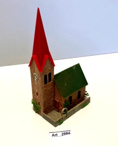 Pista N, iglesia del pueblo de Faller 2220, escala 1:160, raro y RARO - Imagen 1 de 5