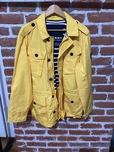 NWT Men’s Sperry Top-Sider Windbreaker Rain Jacket Zip Large Drawstring $225 - Picture 1 of 12