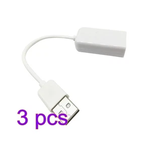 Cable adaptador de tarjeta de sonido de 3 piezas altavoz portátil USB 2.0 con línea - Imagen 1 de 12